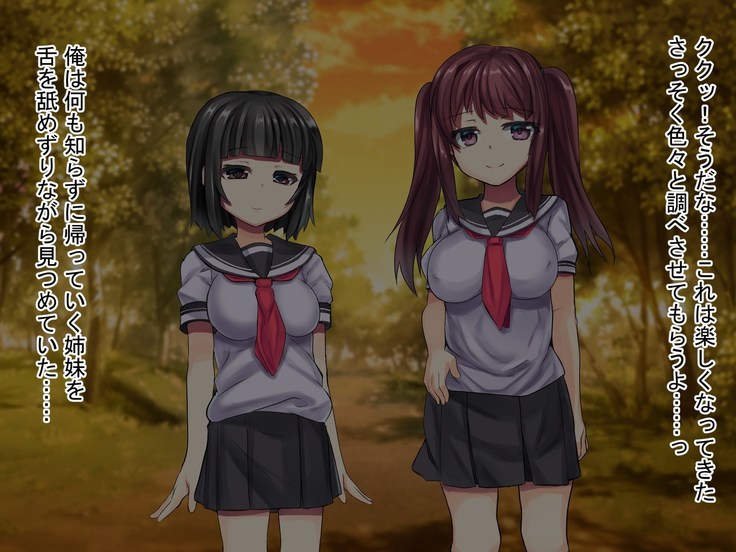 Bijin Shimai Hai Biru Ryoujoku Rape!! ~Shimai no Ana wa Chuunen Oyaji Sen'you Ana