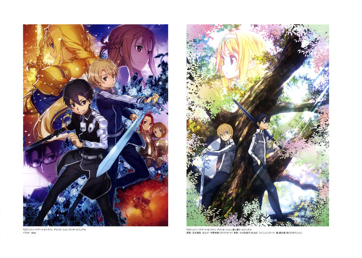 Sword Art Online Alicization Animation Artworks