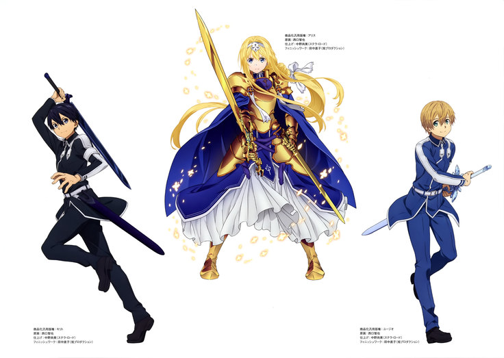 Sword Art Online Alicization Animation Artworks