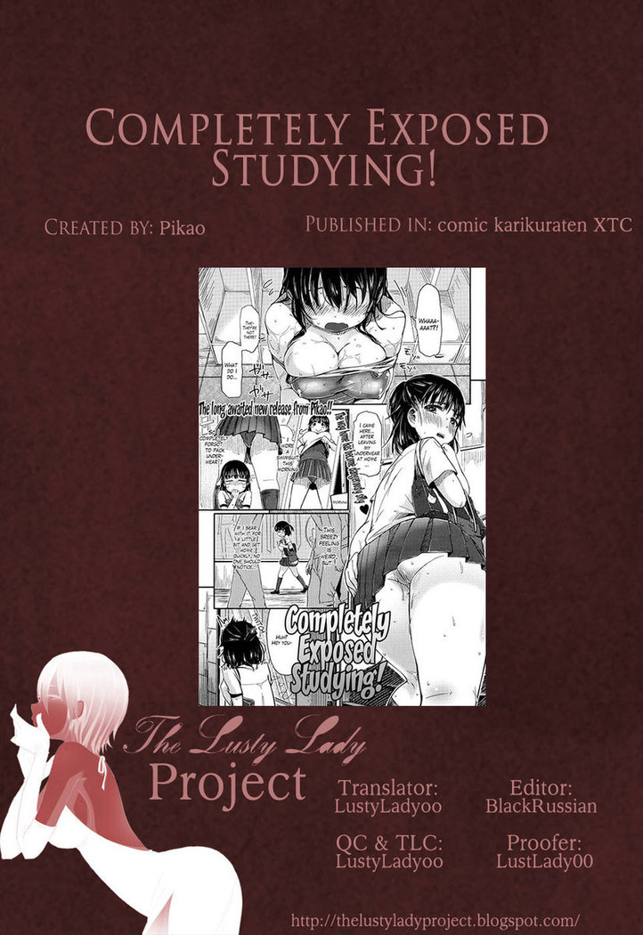 Completely Exposed Studying!