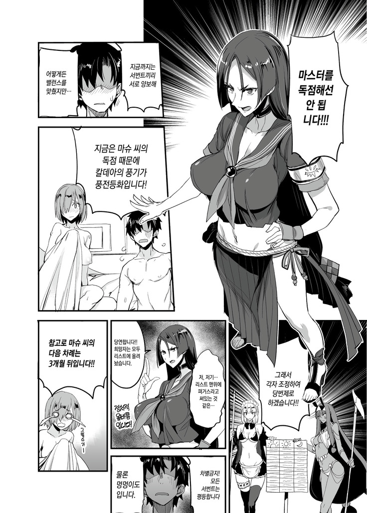 FGO no Erohon 4 | FGO의 야한책 4 마슈마시마시