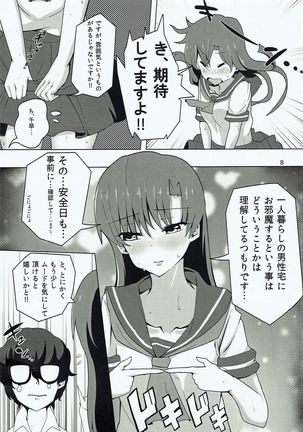 Chihaya to Icha Love Ecchi suru Hon ~Asedaku Seifuku Hen~ Page #7