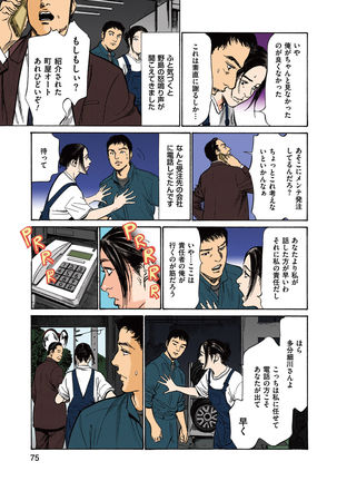 Hazuki Kaoru no Tamaranai Hanashi  2-1 Page #75