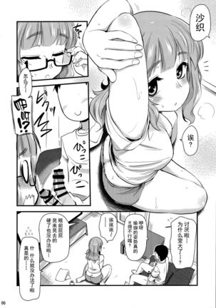 Takebe Saori-chan to iu Kanojo to Ofuro ni Hairu Hanashi. Page #7