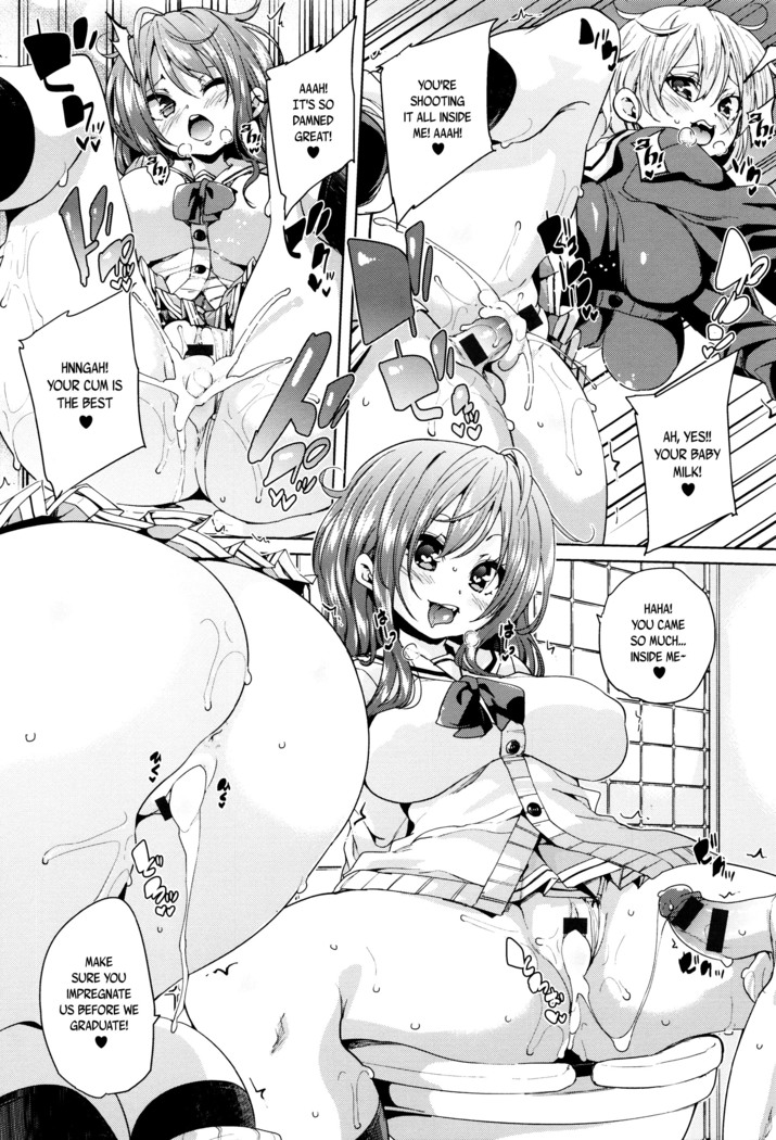 Fuwatoro ♥ Jusei Chuudoku! | Soft & Melty ♥ Impregnation Addiction! Ch. 1-4