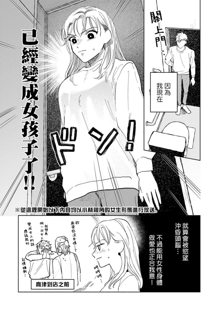 Kobayashi Senpai wa Onnanoko de Shitai | 小林前辈想作为女生被上 1-4