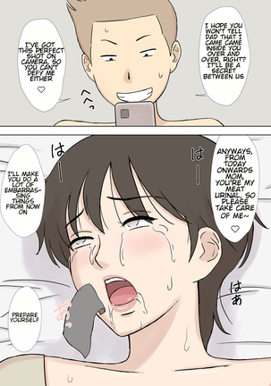 Numa Haha Wanpaku Musuko no Mama Ijiri Page #15