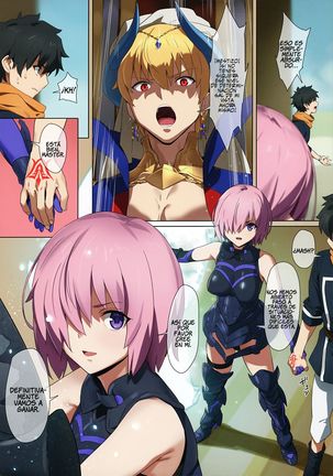 (Akihabara Chou Doujinsai) [OrangeMaru (YD)] Zettai Mash Sensen | Frente de Batalla Absoluta Mash (Fate/Grand Order) [Spanish] =P666HF= - Page 5