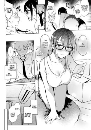 Sex Simulation with My Senpai Who Can't Communicate Page #8
