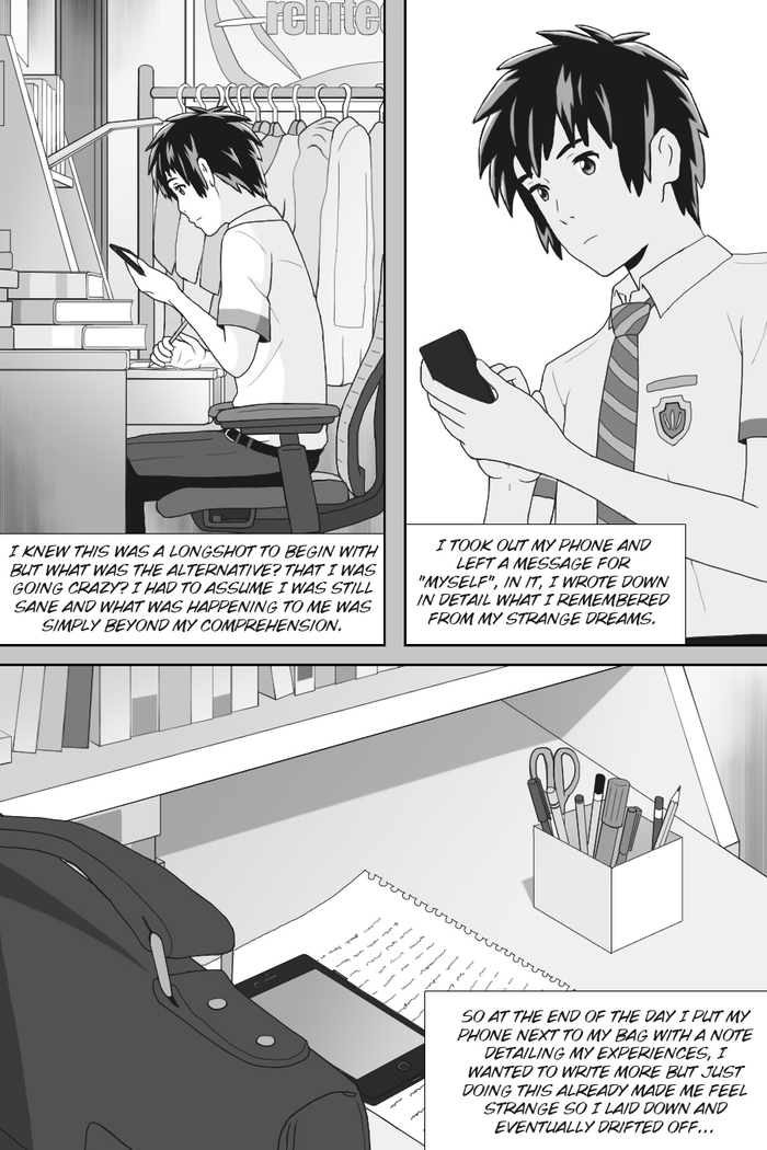 Kimi No Na Wa Thoughts and Dreams