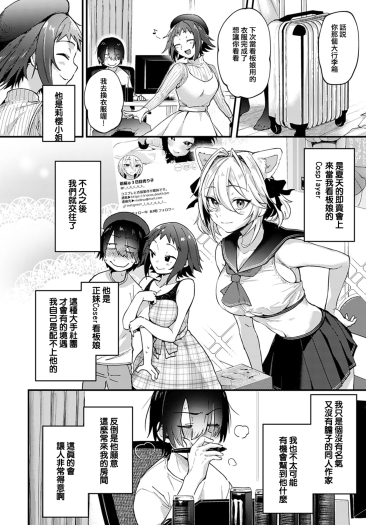 Doujin Sakka wa Cosplayer Kanojo no Yume o Miru ka