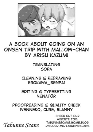 Mao-chan to Onsen Ryokou ni Iku Hon | A book about going on an onsen trip with Mallow-chan Page #24