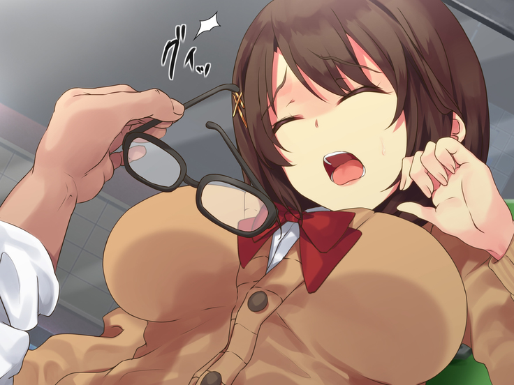 電話ボックスの中でオヤジチ○ポにハメられた少女