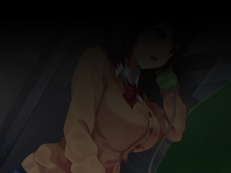 電話ボックスの中でオヤジチ○ポにハメられた少女