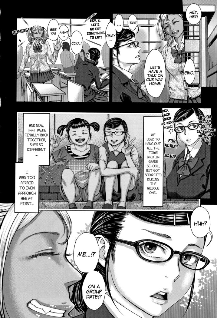 Shirogyaru A-ko to Kurogyaru B-ko no Bicchi Nyuumon