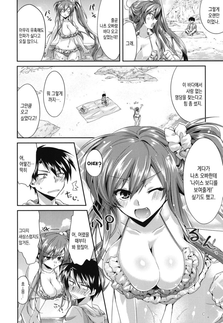 Hamabe de Nousatsu♥Daisakusen! | 해변의 뇌쇄♥대작전!