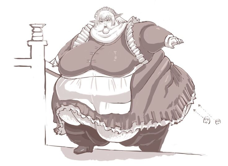 A Regular Weekday for a Cute, Super-Obese Elf