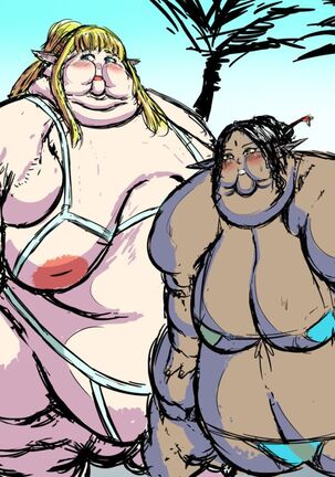 A Regular Weekday for a Cute, Super-Obese Elf Page #8