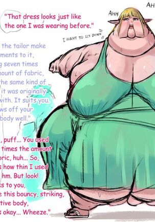 A Regular Weekday for a Cute, Super-Obese Elf Page #17