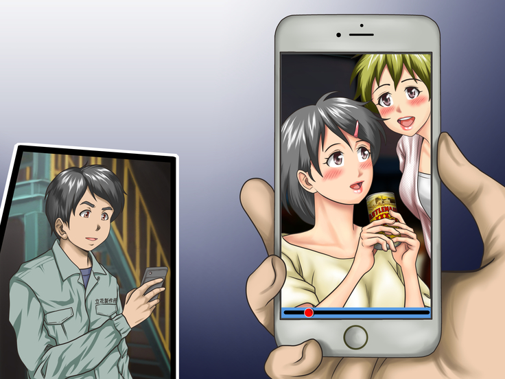 Working Holiday de Kaigai ni Sundeiru Kanojo ni Ai ni Itta Kekka…。