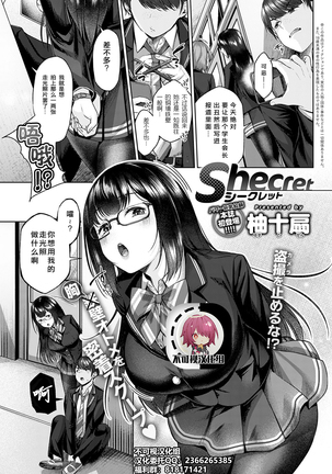 Shecret (COMIC Anthurium 2021-02)[Chinese]【不可视汉化】 - Page 1