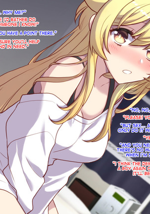 Nyotaika Shita Shinyuu no Noroi o Toku Tame H Suru Koto ni Natta Ore no Hanashi | I had to have sex with my close friend in order to disenchant his/her feminization curse - Page 37