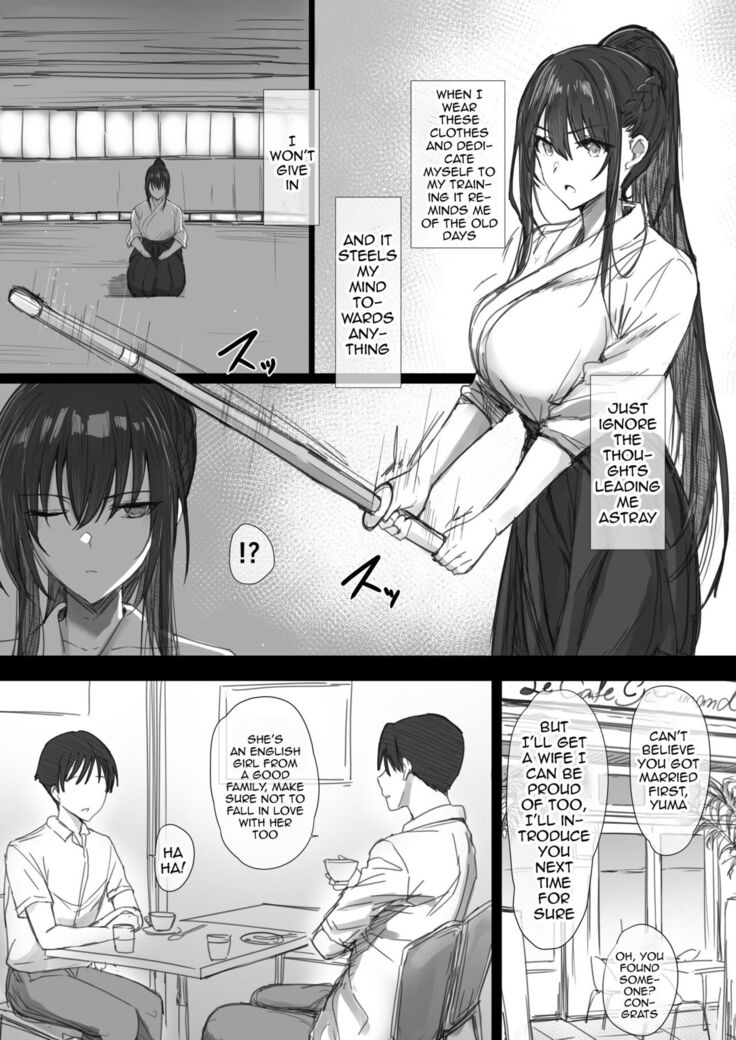 Ki ga Tsuyoi Seiso na Hitozuma Reijou ga Netorareru made no Ichibu Shijuu II | The Whole Story of How a Neat and Proper Strong Willed Young Housewife Ended Up Doing NTR II