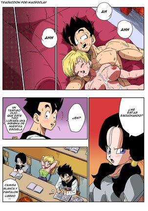 LOVE TRIANGLE Z - Gohan, Erasa to Deau (Dragon Ball Z)  Full Color uncensured Page #25