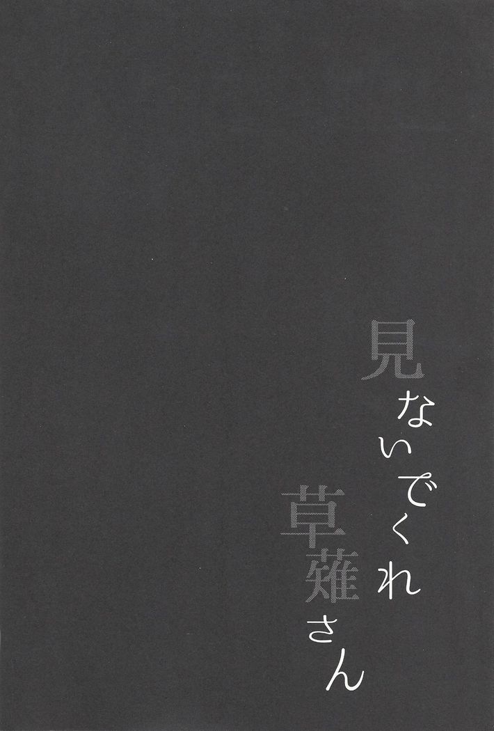 Minaide kure Kusanagi-san