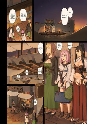 When Female Adventurers Stop at an Oasis in a Desert... Page #7