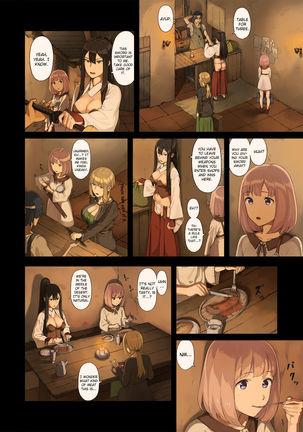 When Female Adventurers Stop at an Oasis in a Desert... Page #9