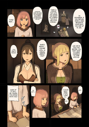 When Female Adventurers Stop at an Oasis in a Desert... Page #5