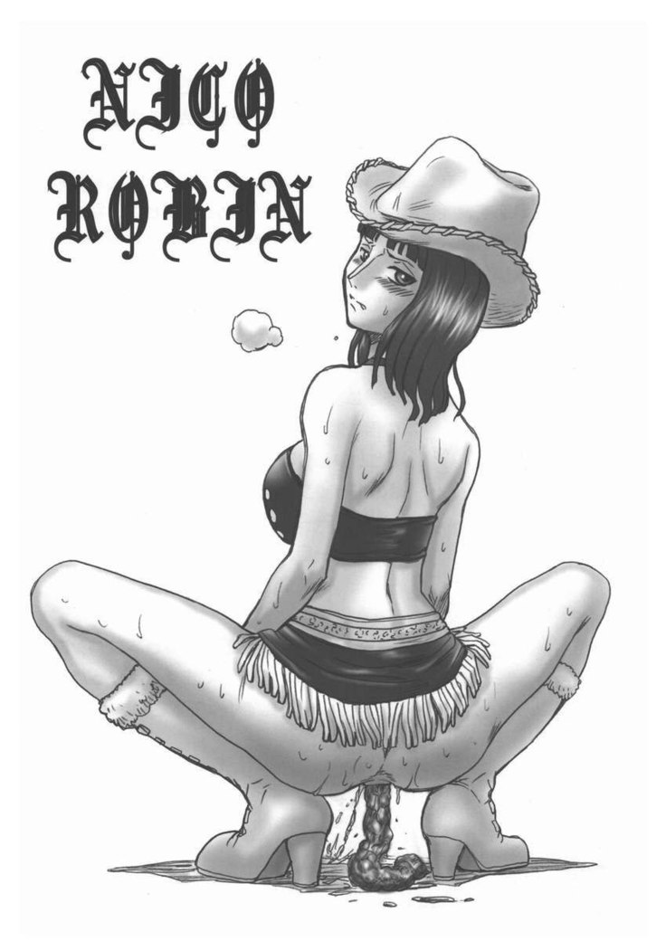 TAIL-MAN NICO ROBIN BOOK