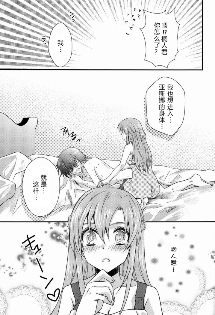 Koisuru Asuna wa Setsunakute Kirito-kun o Omou Totsui Ijiwaru Shichauno | 热恋中的亚斯娜想与桐人这样那样