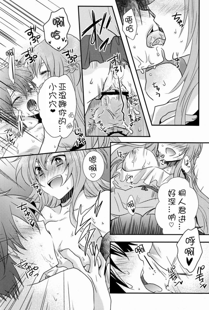 Koisuru Asuna wa Setsunakute Kirito-kun o Omou Totsui Ijiwaru Shichauno | 热恋中的亚斯娜想与桐人这样那样