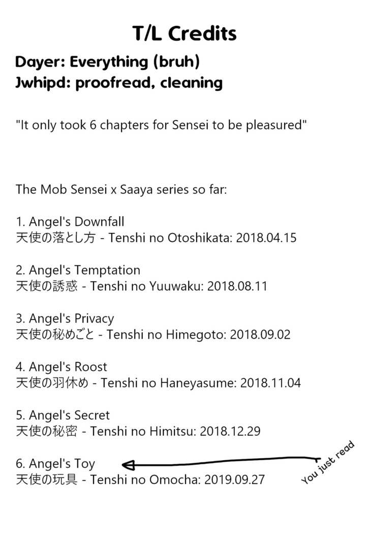 Tenshi no Omocha | Angel's Toy