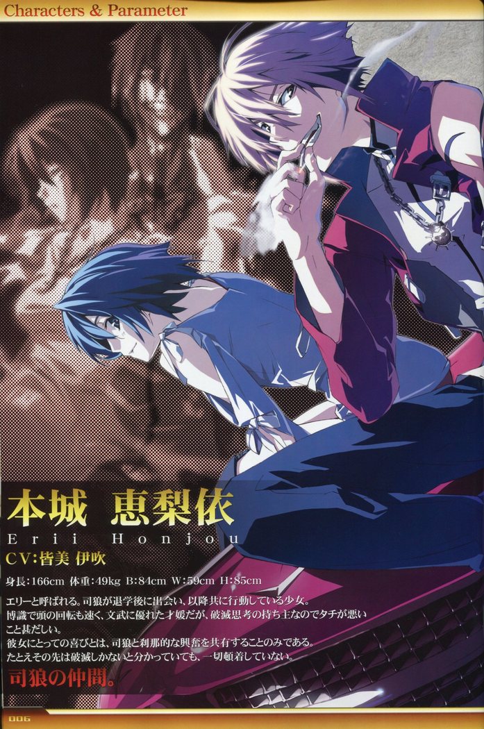 Dies irae Visual Fanbook - White Book