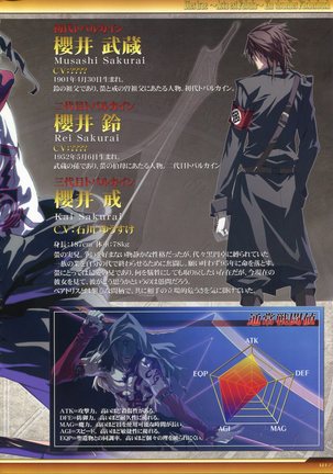 Dies irae Visual Fanbook - White Book Page #18