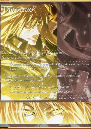 Dies irae Visual Fanbook - White Book Page #185