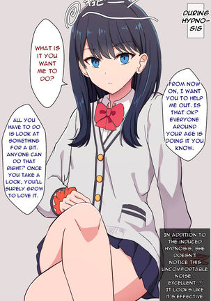 Rikka-chan no Dosukebe Saiminkkusu 1+2 | Rikka-chan's Perverted Hypnosis 1+2 Page #2