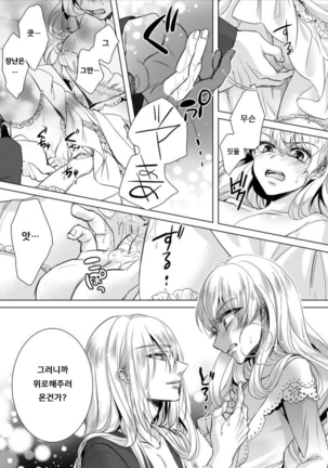 Kyououji no Ibitsu na Shuuai ~Nyotaika Knight no Totsukitooka~ Ch. 7 | 미친 왕자의 왜곡된 포로사랑 ~여체화 기사의 시월 십일~ Ch. 7 Page #28