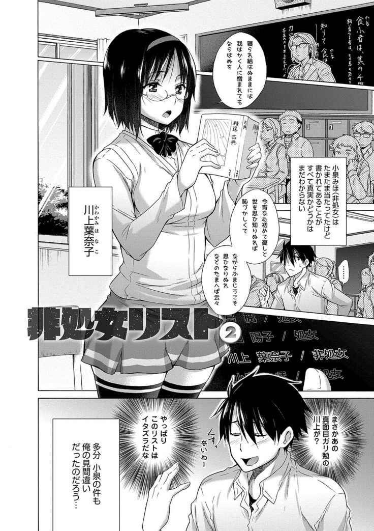 Hishoujo List - The Non-Virgin List