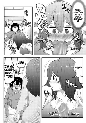 Chinko tsuki Joi~ Ubu na Shounen no Miruku o Chokunomi~ | Doc with a Cock! Drinking a Naive Boy's Milk Right From the Source! - Page 18