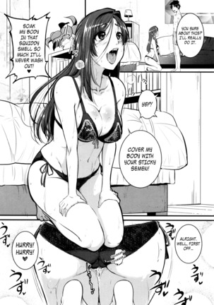 Aibenki Tonari no Dosukebe Onee-san | The Lady Next Door Ch. 1-3 Page #25