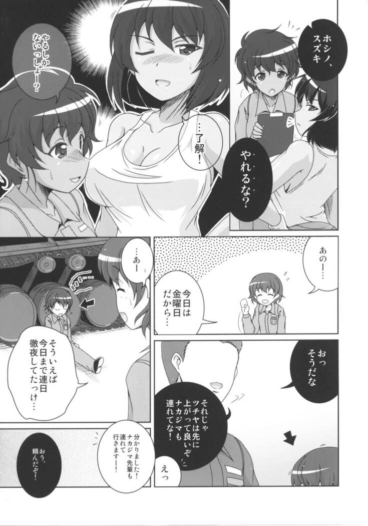 Bou Senshadou Game no Player ga Jidousha-bu Komon no Baai Daisakusen