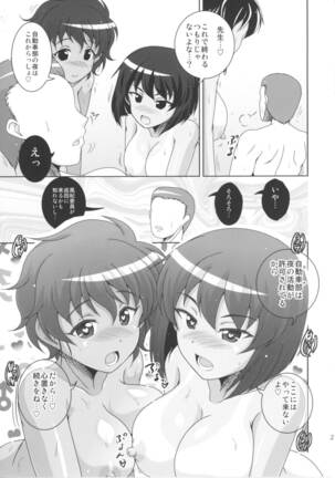 Bou Senshadou Game no Player ga Jidousha-bu Komon no Baai Daisakusen Page #22