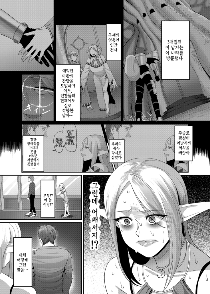 Takabisha Elf Kyousei Konin!! | 고자세 엘프강제혼인!!