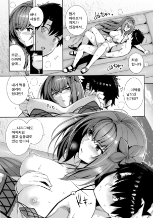 Mizugi Shishou to Koibito Ecchi Suru Hon. | 수영복 스승과 연인섹스하는 책 - Page 10