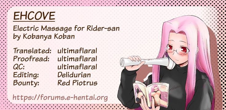 Yappari Rider wa Eroi na 9 Rider-san ni Denma desu. | As expected, Rider is erotic 9. Electric Massage for Rider-san