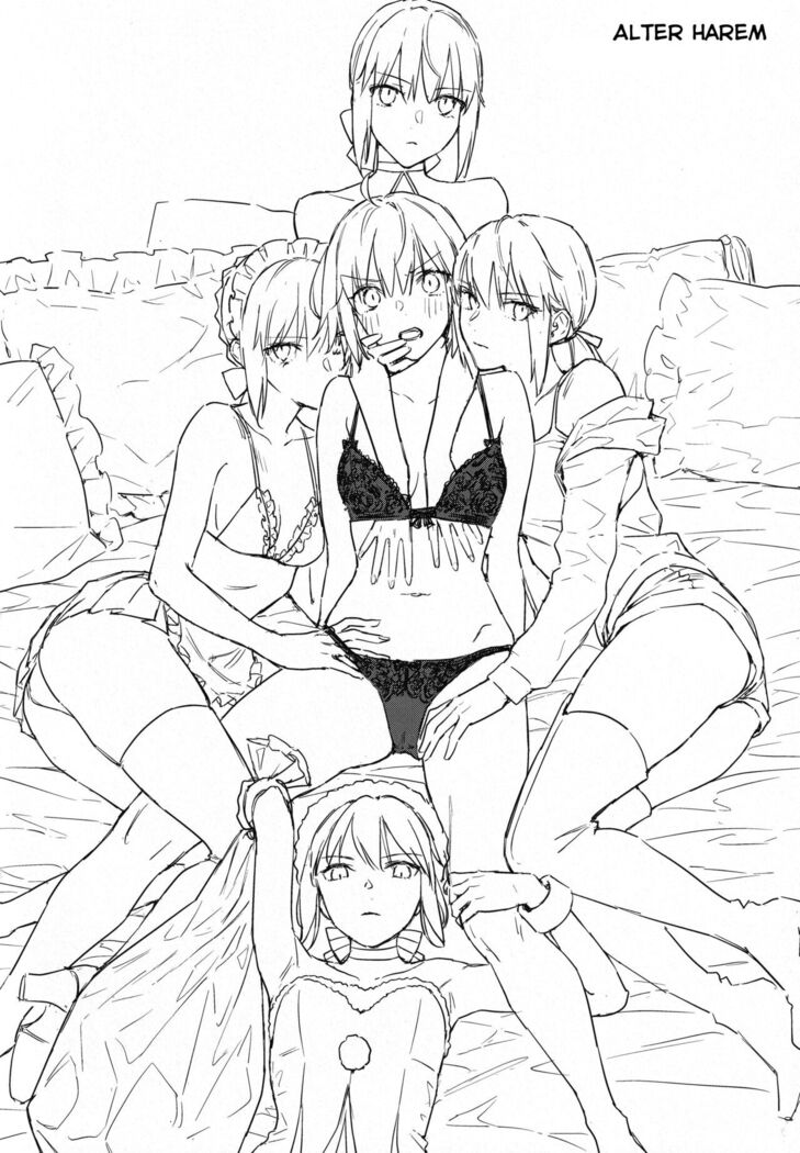 Artoria Alter x Jeanne Alter Sairokushuu